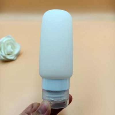 Ready to Buy 60ml PE Transparent Shower Gel Shampoo Plastic Soft Cream Squeeze Cosmetic Bottle