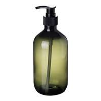 wholesale  pet bottles plastic manufactures luxury shampoo  bottle for 500 ml pump airless packing  bottle